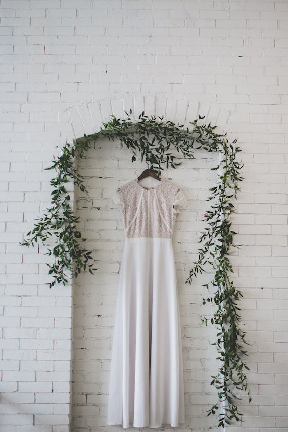 Vintage wedding dress