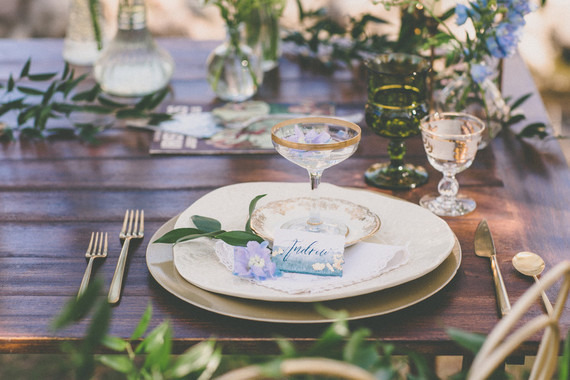 Vintage tablescape