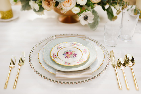 Louisiana garden bridal luncheon