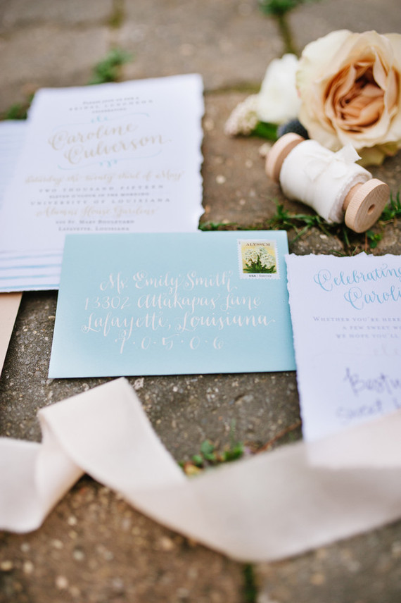 Louisiana garden bridal luncheon