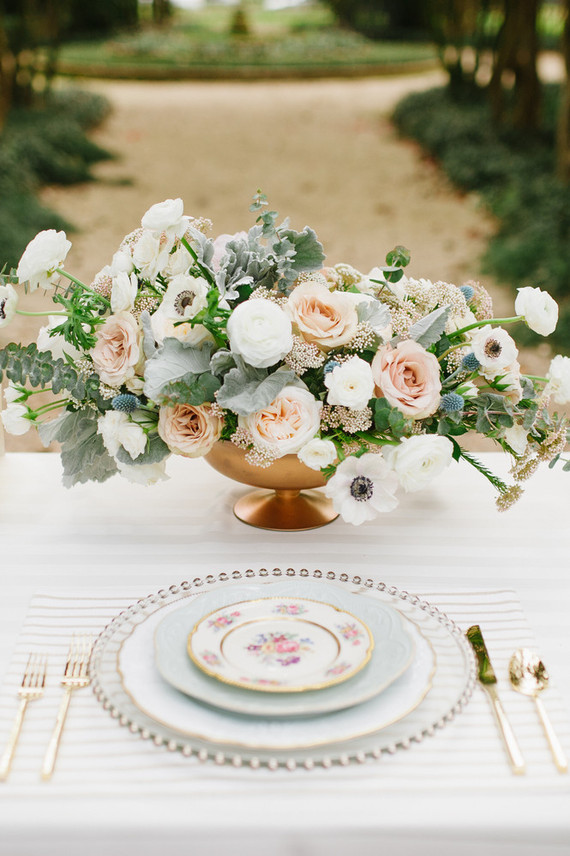 Louisiana garden bridal luncheon