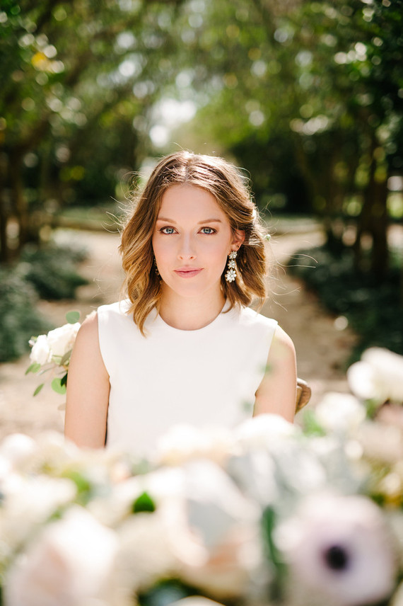 Louisiana garden bridal luncheon