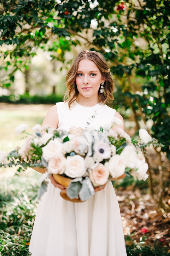 Louisiana garden bridal luncheon