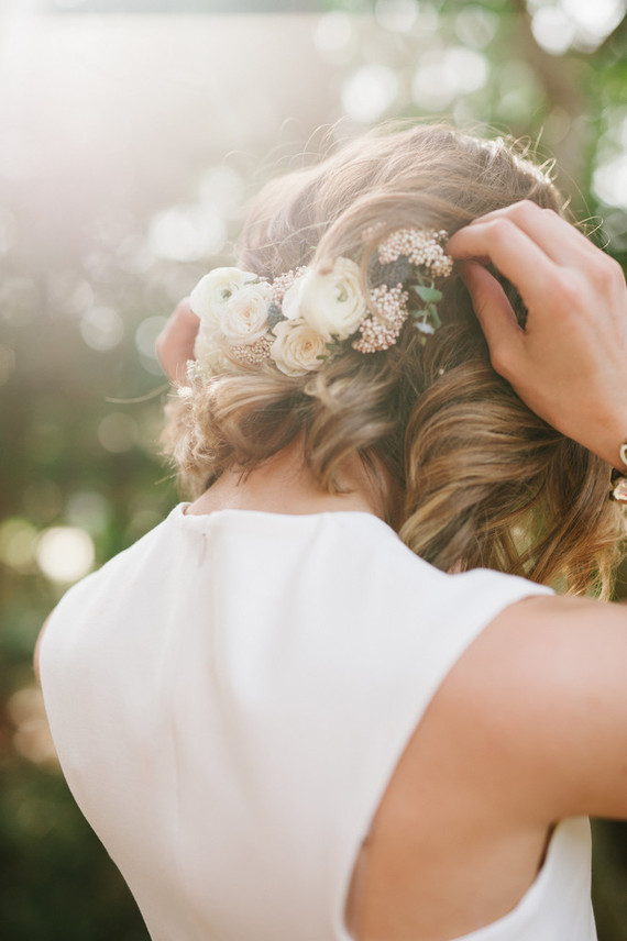 Floral headpiece