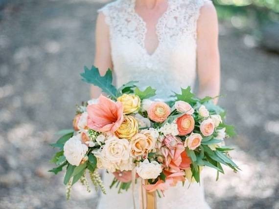 Elegant bridal bouquet