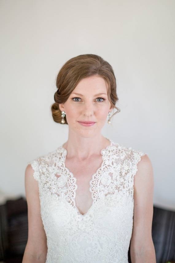 Allure lace bridal gown