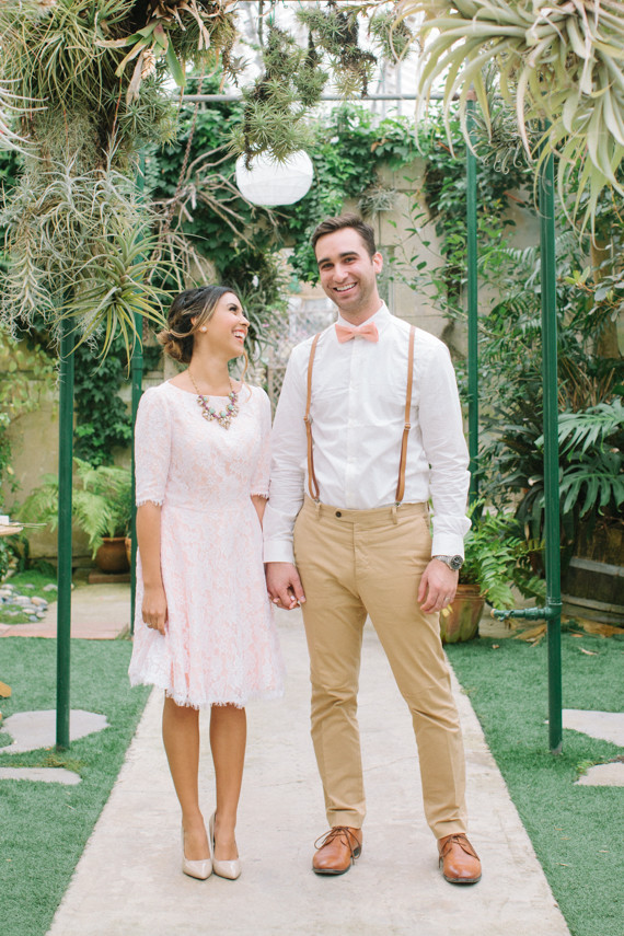 Pastel garden wedding inspiration