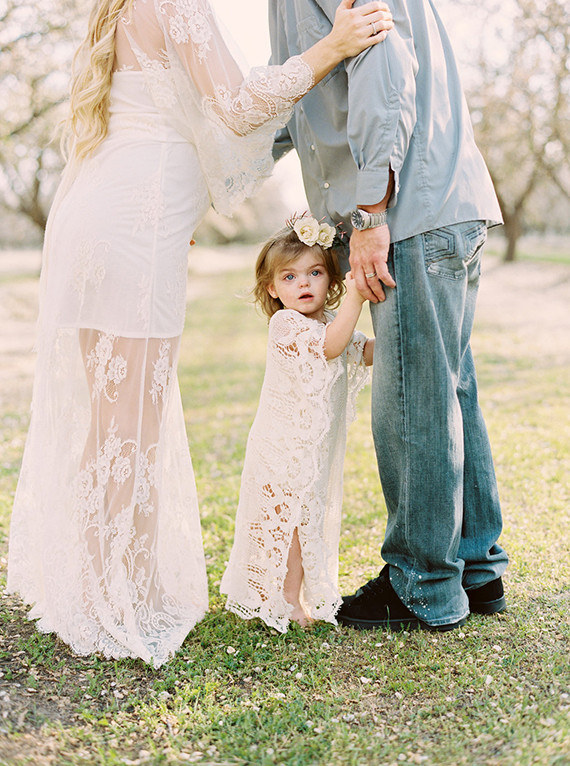 Family maternity photos