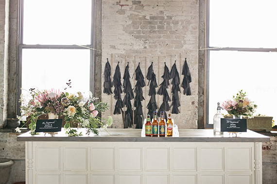 Industrial Wedding Decor