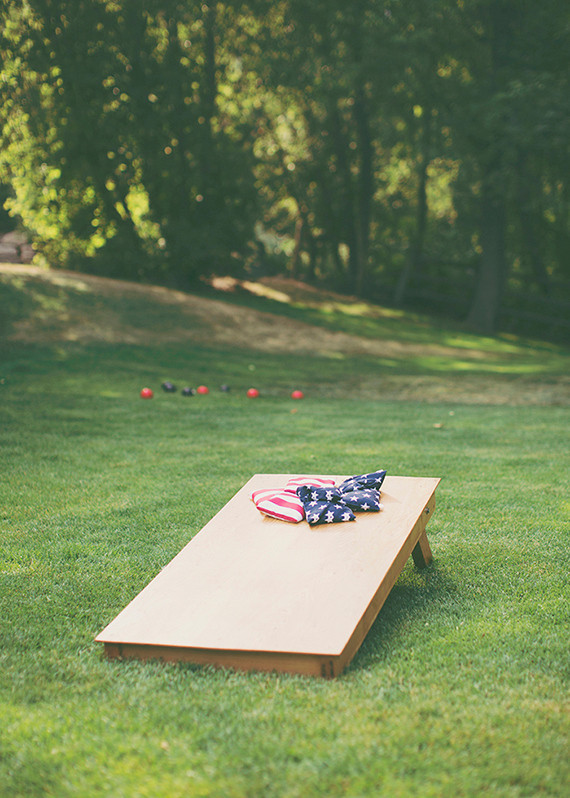 Backyard Utah Wedding Games