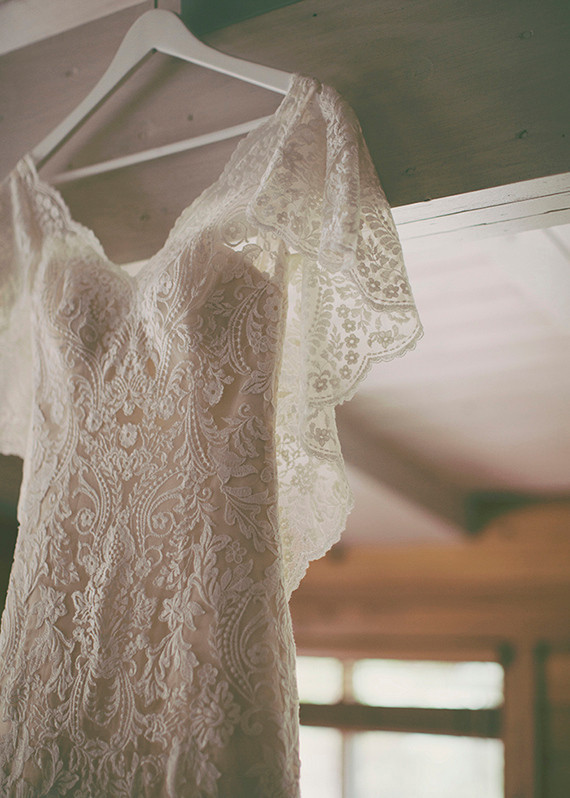 Lace White Wedding Dress