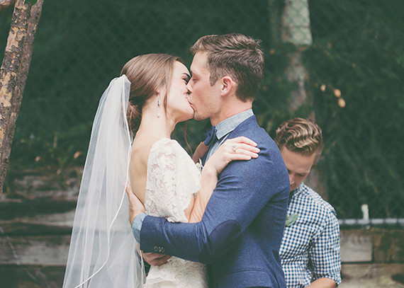 Backyard Utah Wedding Portrait