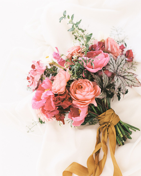 Modern Spring Bridal Florals