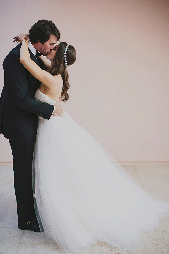 Jewish Bel Air Wedding Portrait