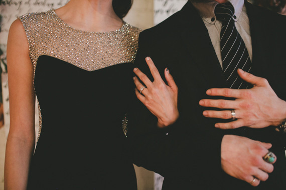 Rustic Black and White Wedding Inspiration Inspiration