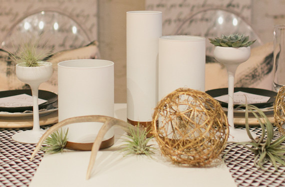 White table decor