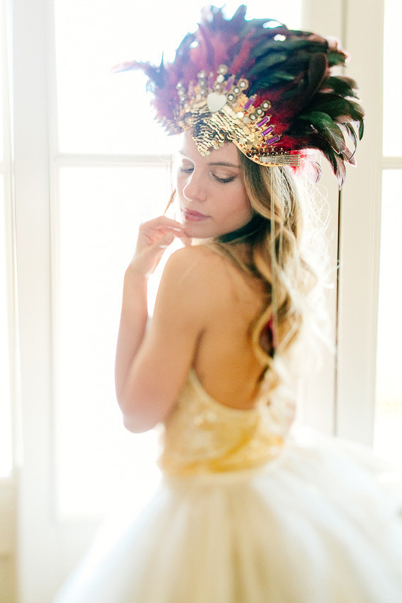 Modern Romeo & Juliet Wedding Inspiration Bride