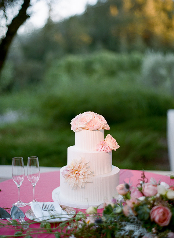 Light pink cake