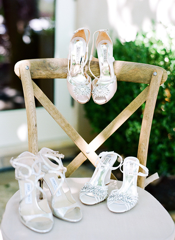 Silver Wedding Shoes