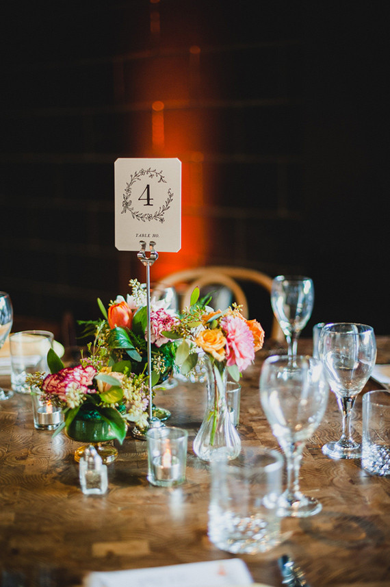 SmoggeeShoppe Wedding Table Number Inspiration