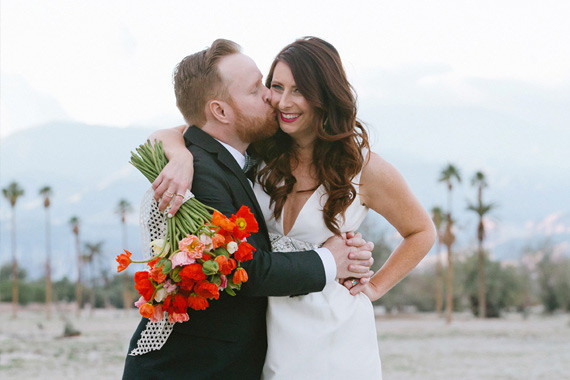 Palm Springs Wedding Portrait