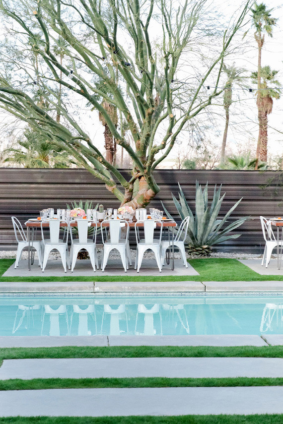 Palm Springs Wedding Reception at Casa Verona