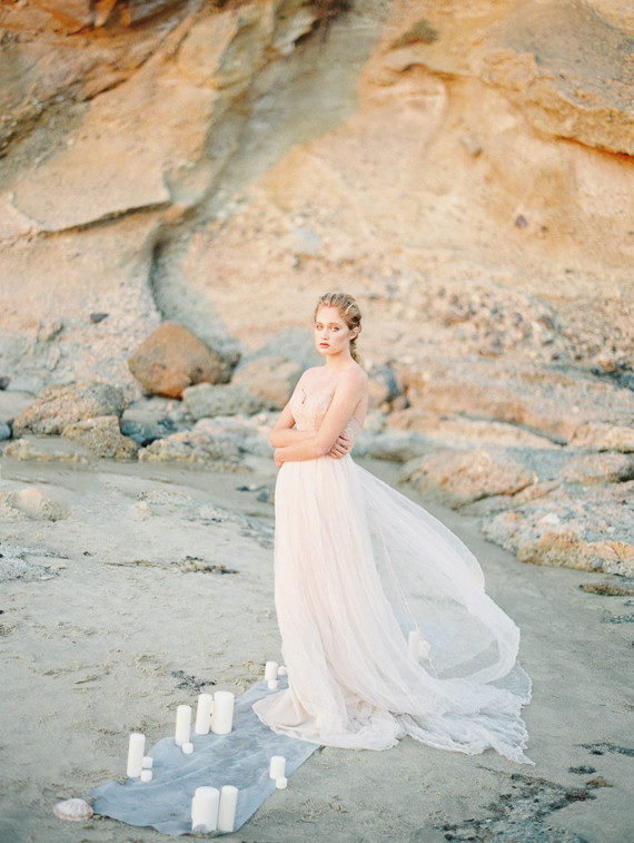 Romantic Coastal Bridal Inspiration