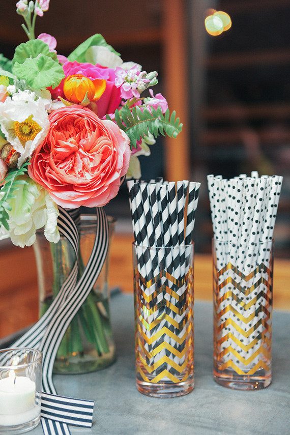 Kate Spade Inspired Wedding Decor