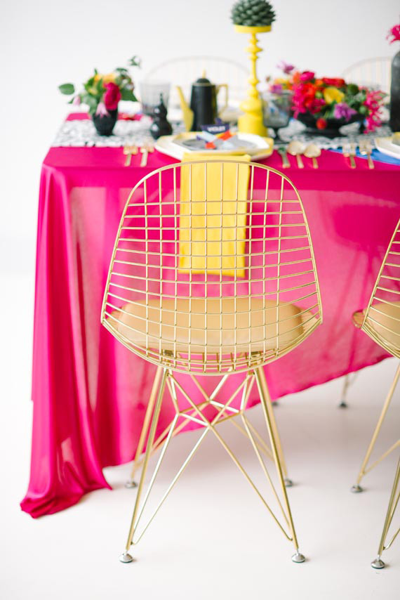 DVF Bridesmaid Party Inspiration Furniture Rentals