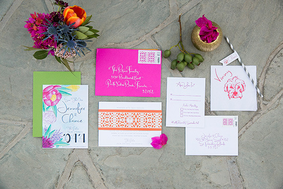 Parker Palm Springs Wedding Invitation