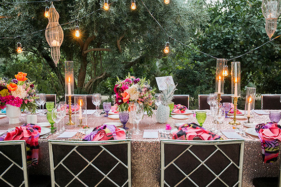 Parker Palm Springs Wedding Reception Inspiration