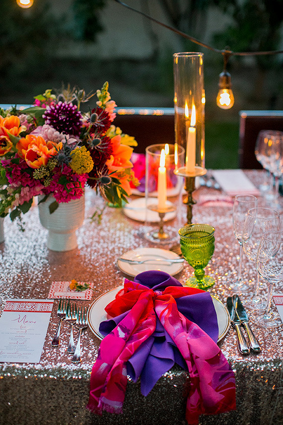 Parker Palm Springs Wedding Table Decor Inspiration