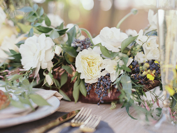 Intimate Outdoor Rehearsal Dinner