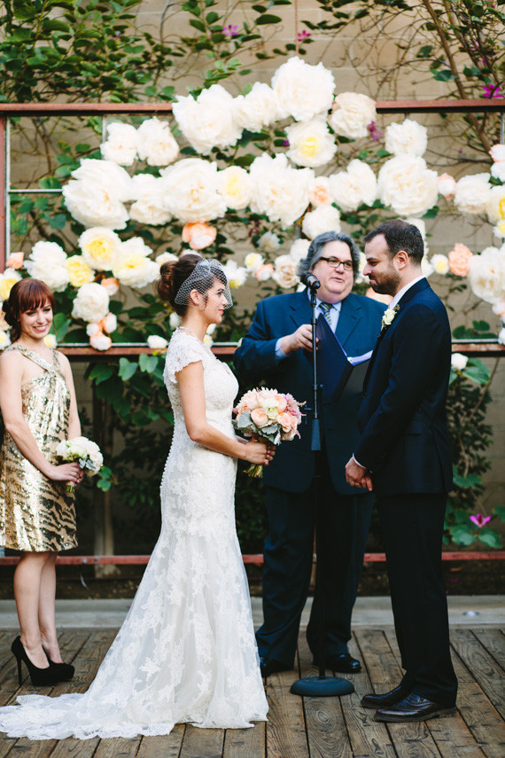 DIY Los Angeles Wedding Ceremony Inspiration