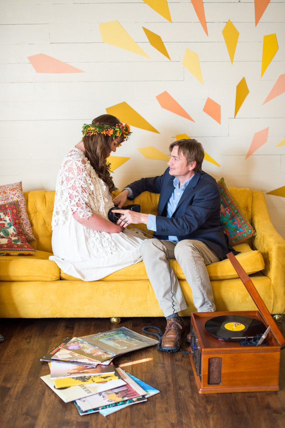 Styled maternity photos