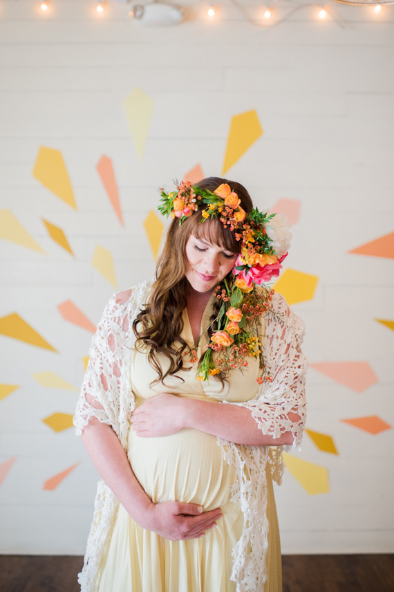 Styled maternity photos