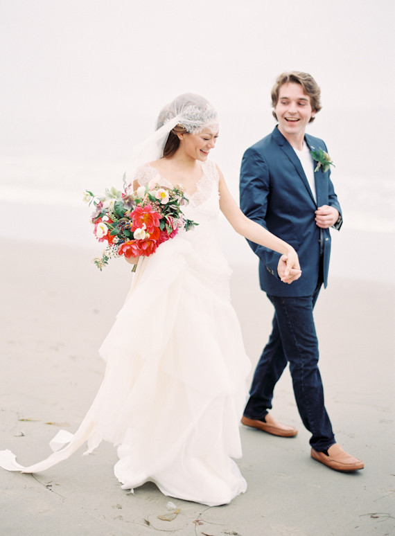 Colorful beach portraits