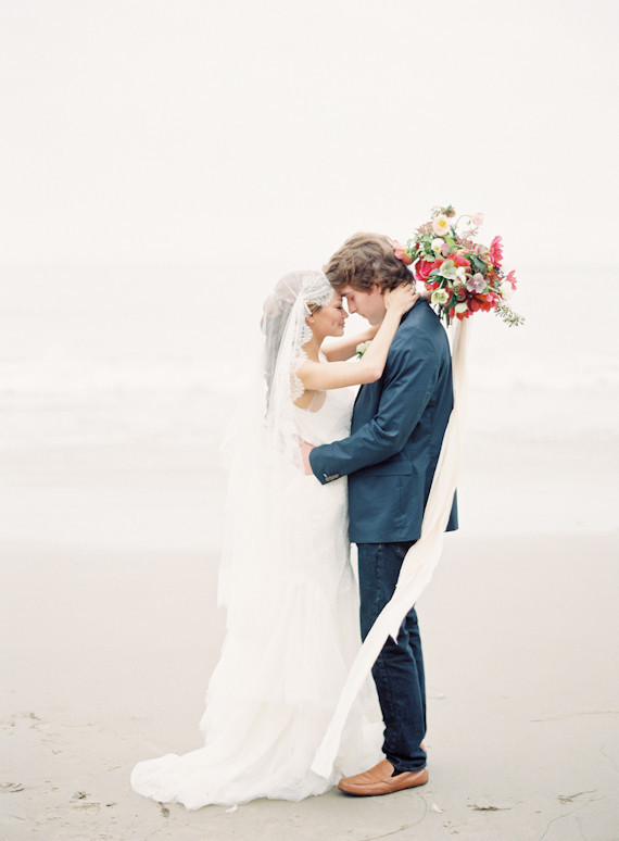 Colorful beach portraits