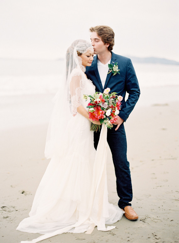 Colorful beach portraits