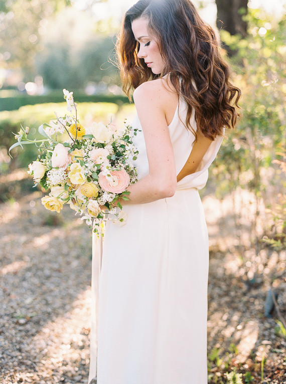 Modern wedding dress