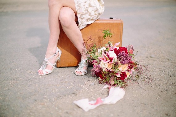 Berry and marsala bouquet