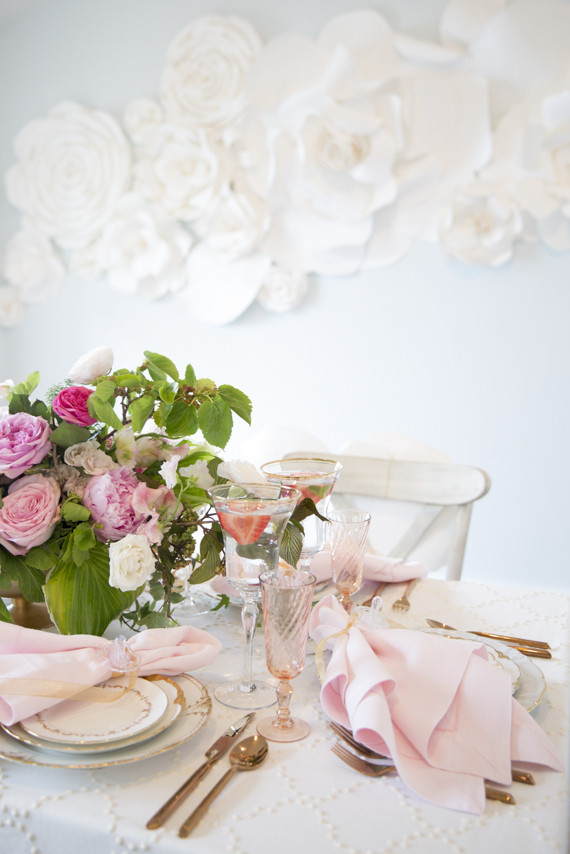 Santa Barbara floral baby shower by TOAST Santa Barbara