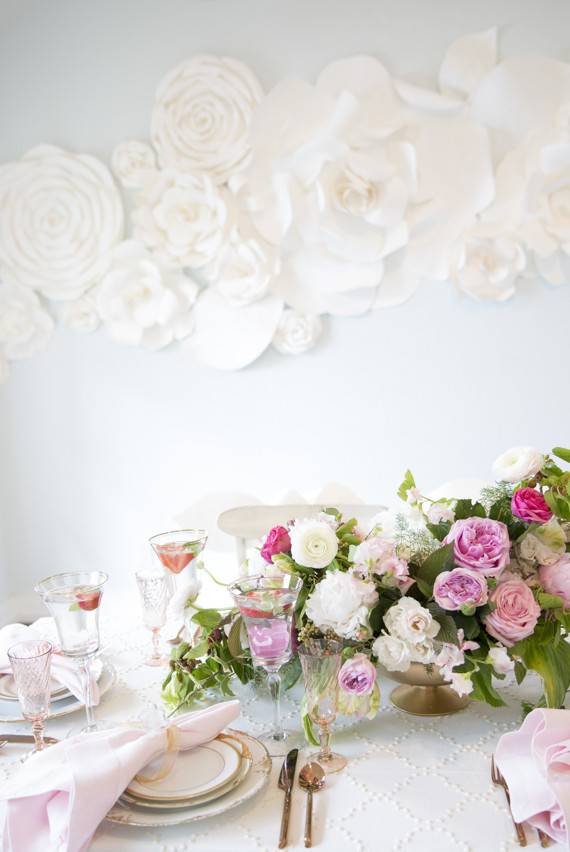 Santa Barbara floral baby shower by TOAST Santa Barbara