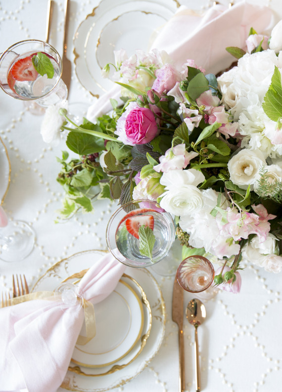 Santa Barbara floral baby shower by TOAST Santa Barbara