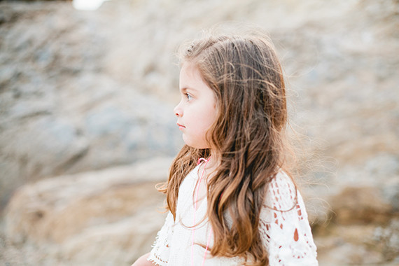 Beach maternity photos by Megan Welker