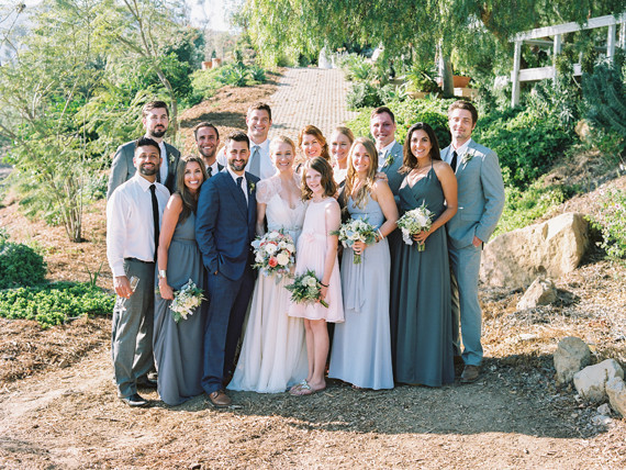 Grey wedding party Inspiration