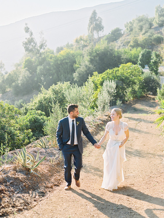 Rustic California wedding