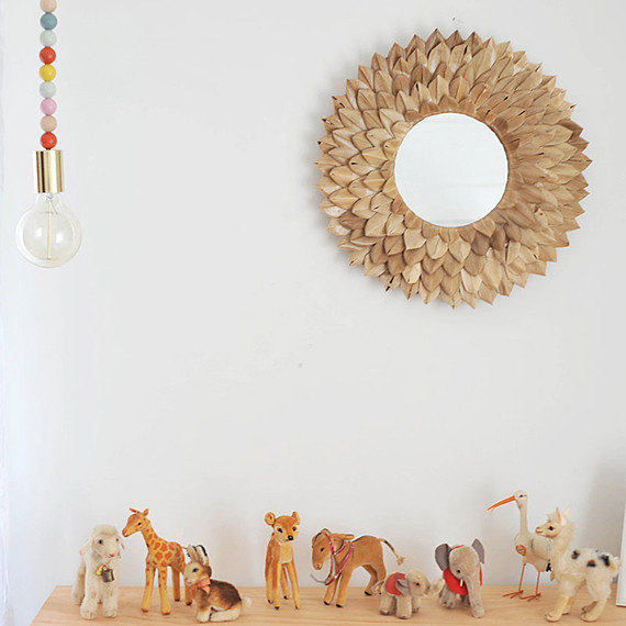 Midcentury Girl's Nursery Design Wedding Inspiration