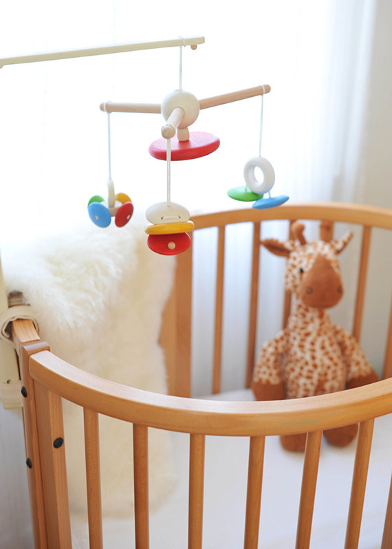 Midcentury Girl's Nursery Design Wedding Inspiration