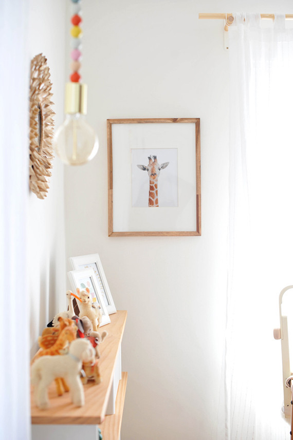 Midcentury Girl's Nursery Design Wedding Inspiration